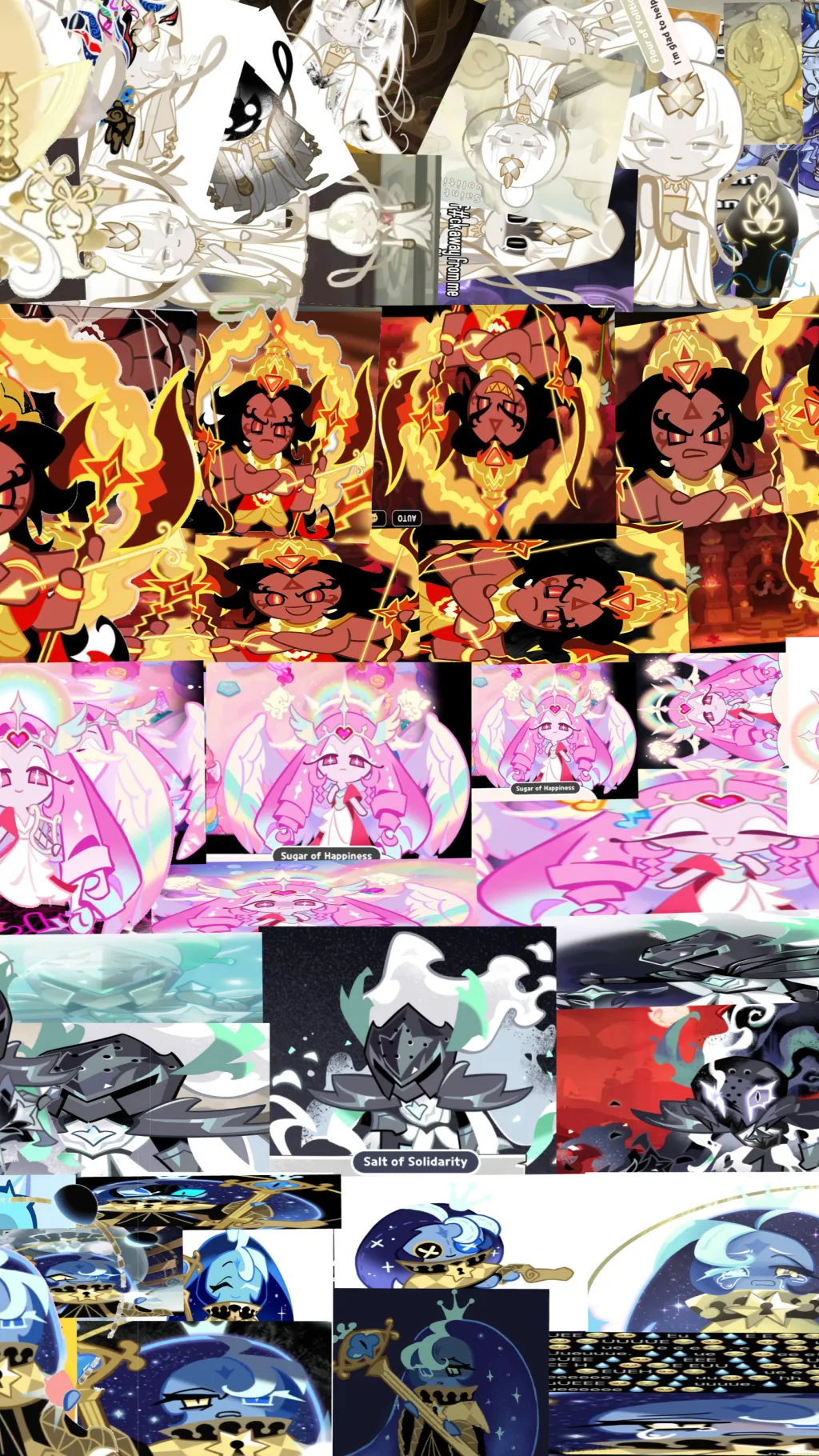 ai character: 5 Beast Cookies background
