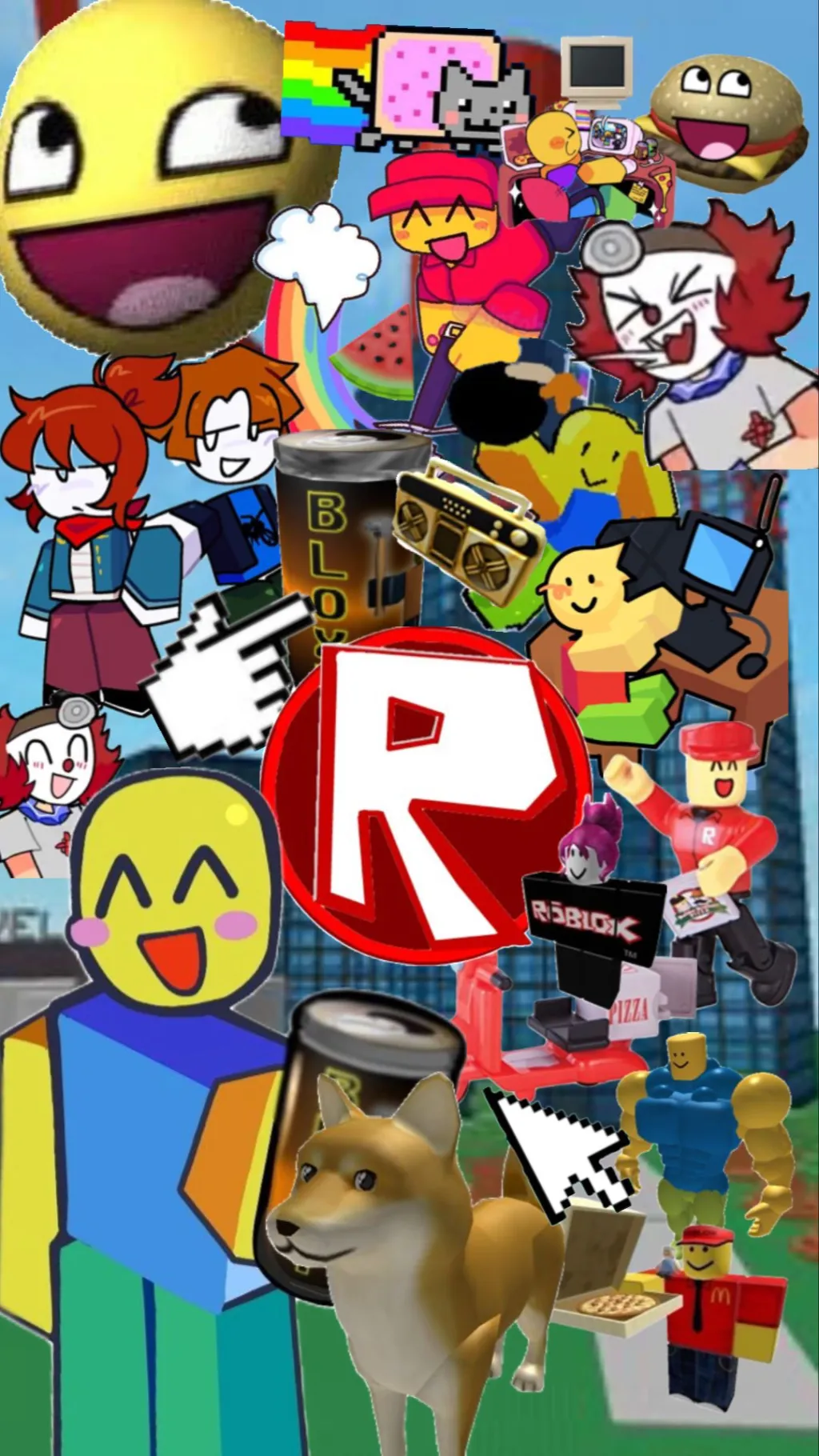 ai character: Roblox background