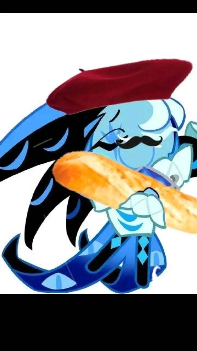 ai character: Shadow milk cookie background