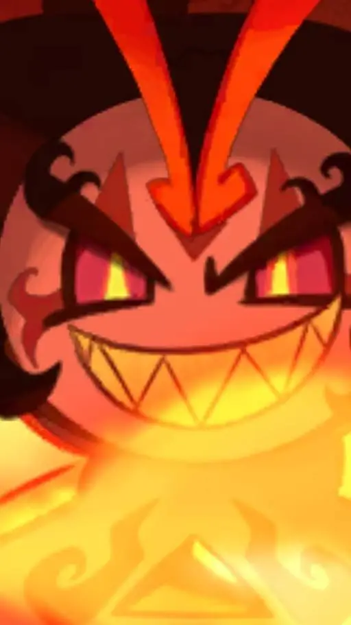 ai character: Burning spice cook background