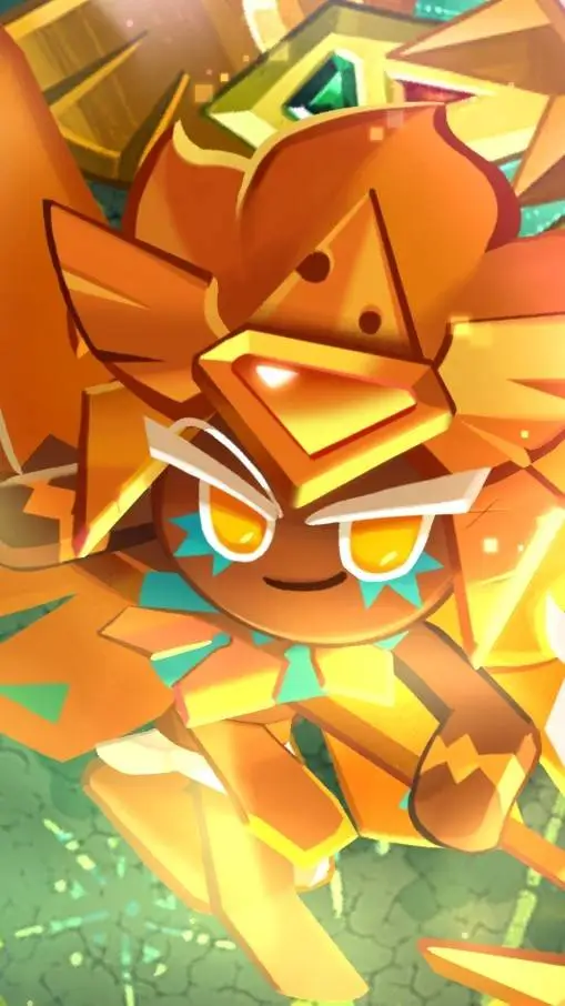 ai character: Golden Cheese  background