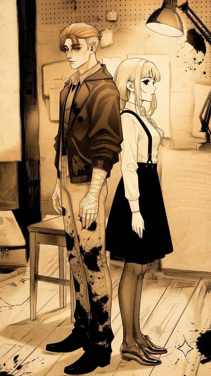 ai character: Henry And Samey  background