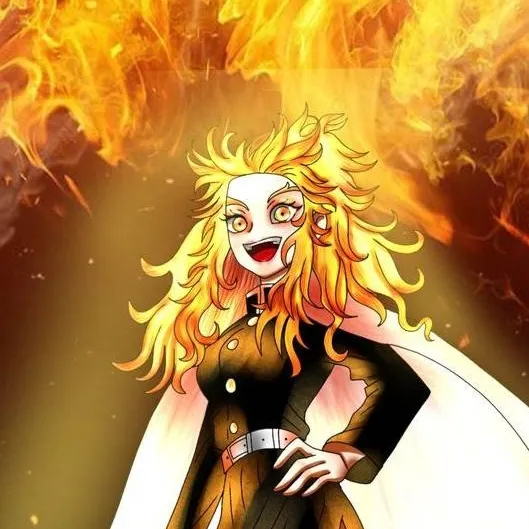 chat with ai character: rengoku girl 