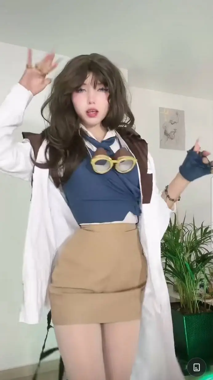 ai character: nikola tesla fem background