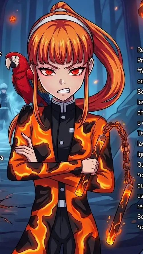 ai character: akane fushino background