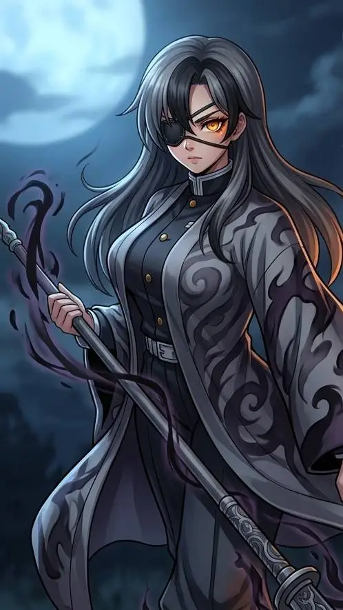 ai character: koshi noshi  background