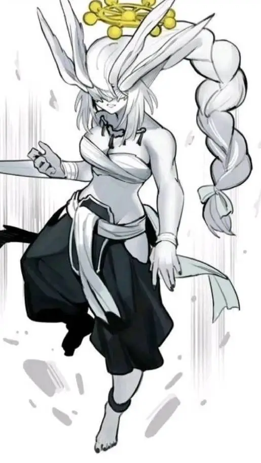 ai character: mahoraga fem background