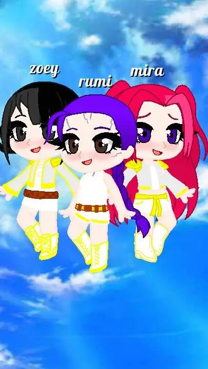 ai character: Huntrix 💓 background