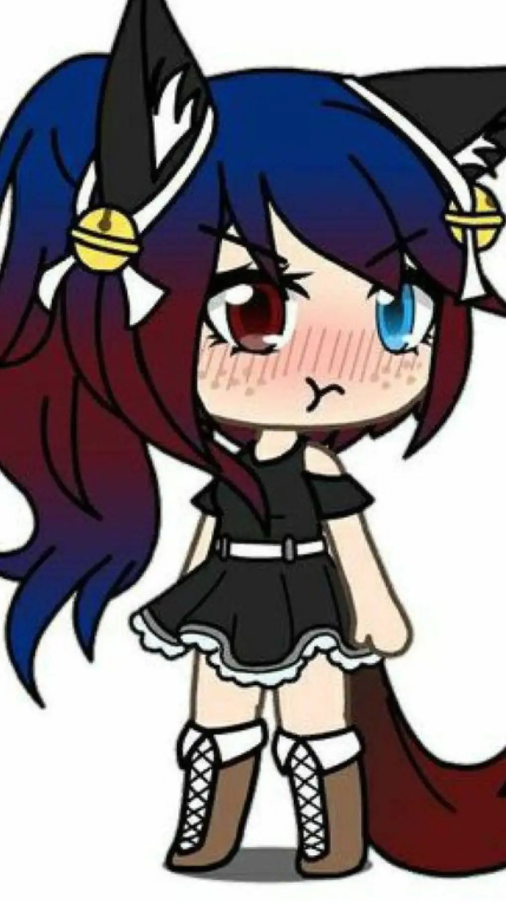 ai character: Gacha cringe 💔🥀 background