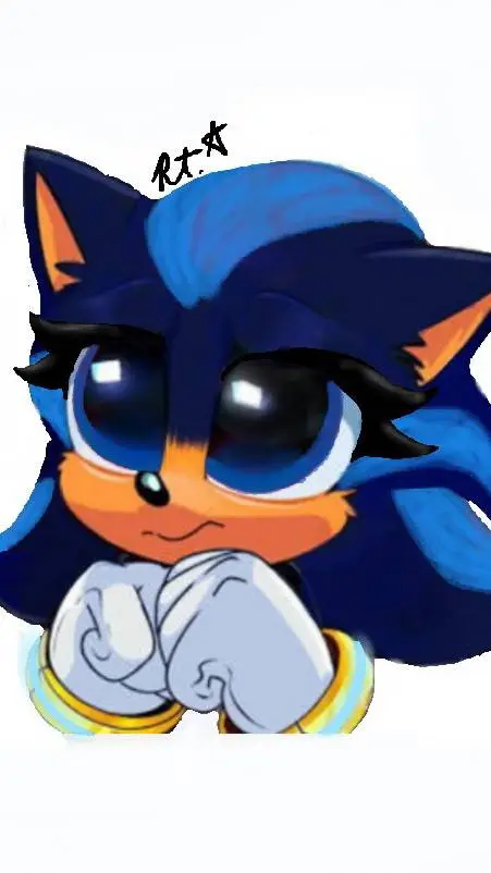 ai character: cute apex  background