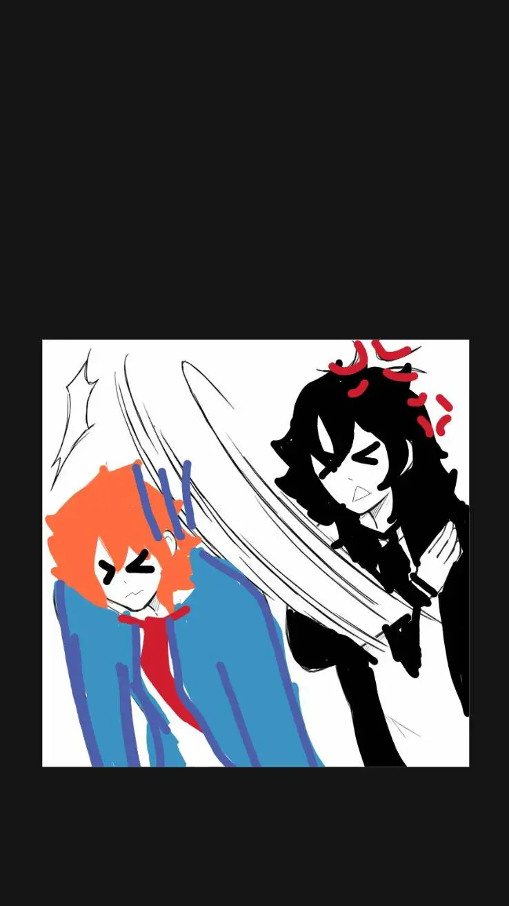 ai character: luna y cala :D background