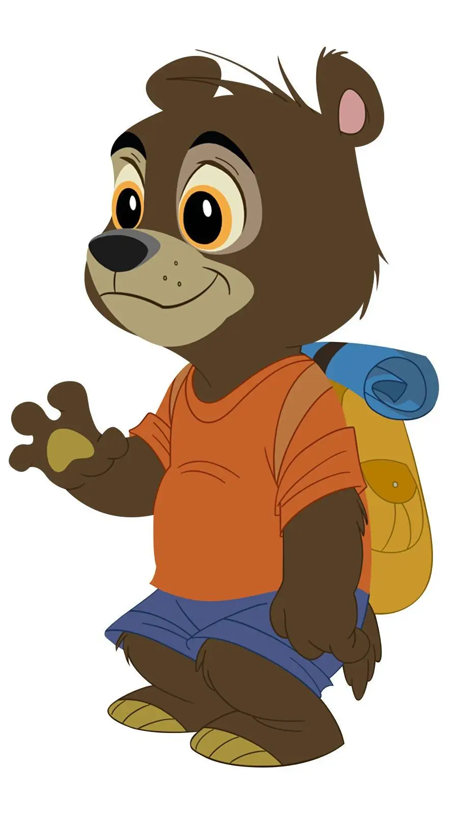 ai character: Brinley Bear background