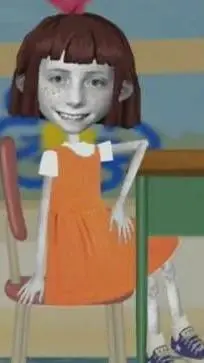 ai character: Angela Anaconda background