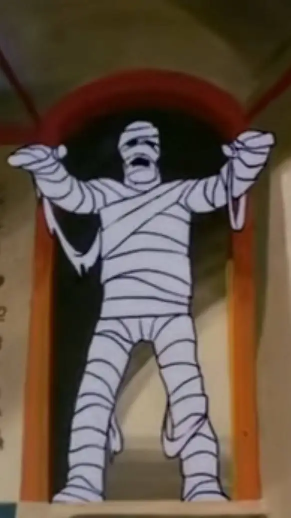 ai character: Friendly Mummy background