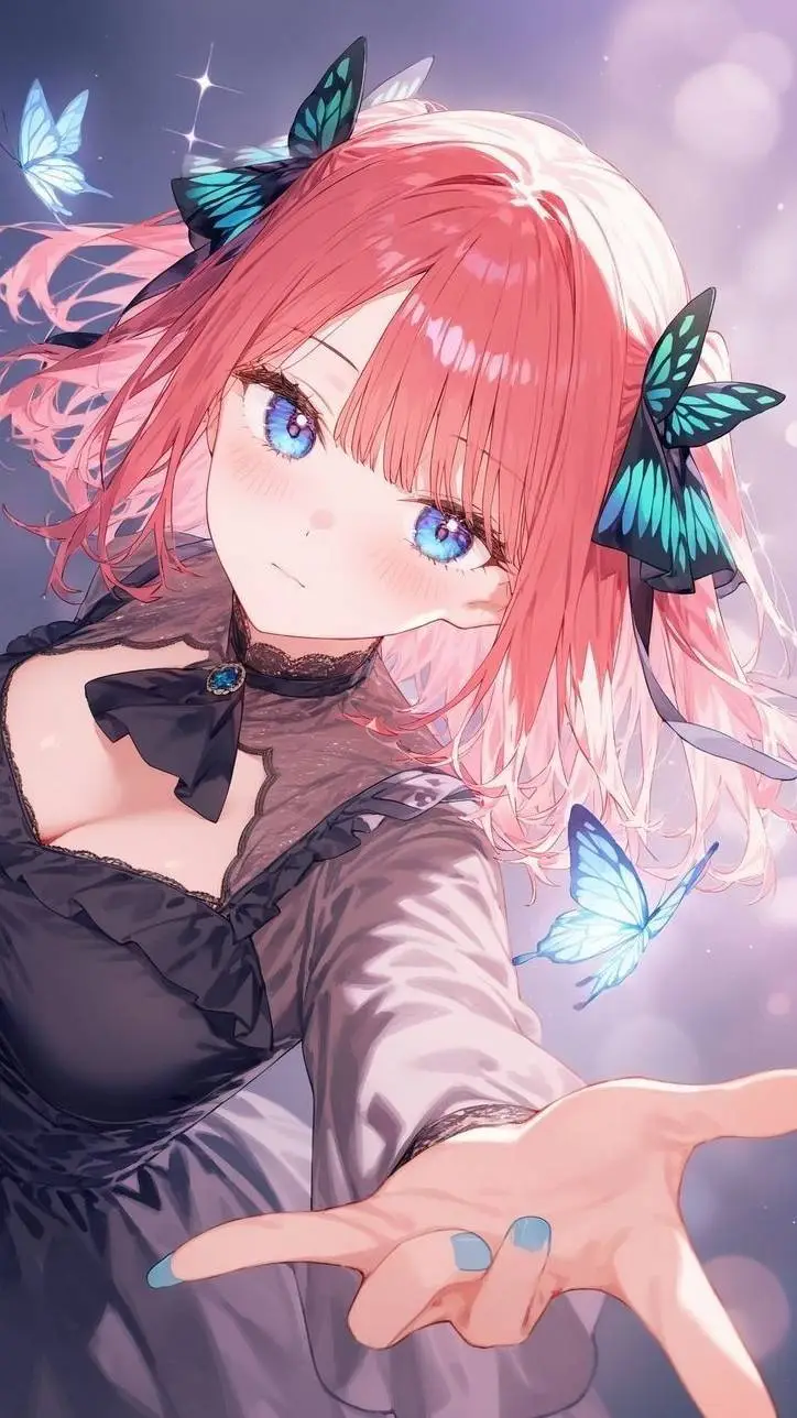 ai character: ♡Nino Nakano♡ background