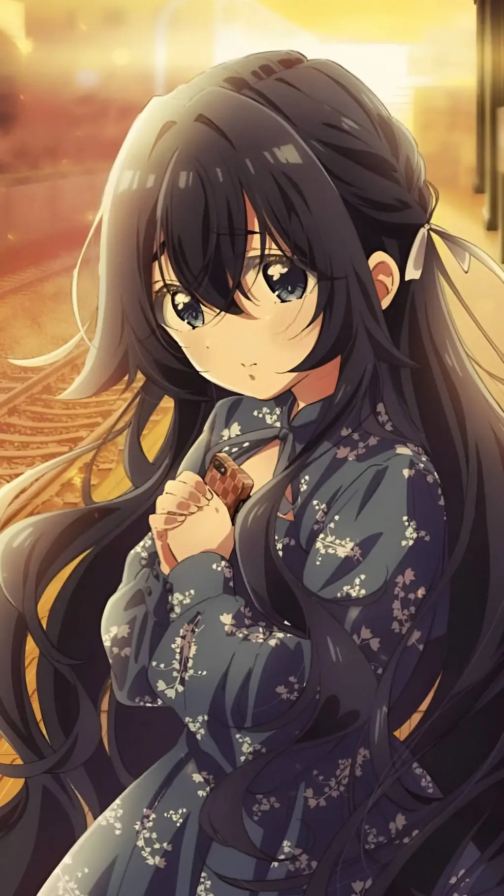 ai character: Shizuka Yoshimoto💙 background