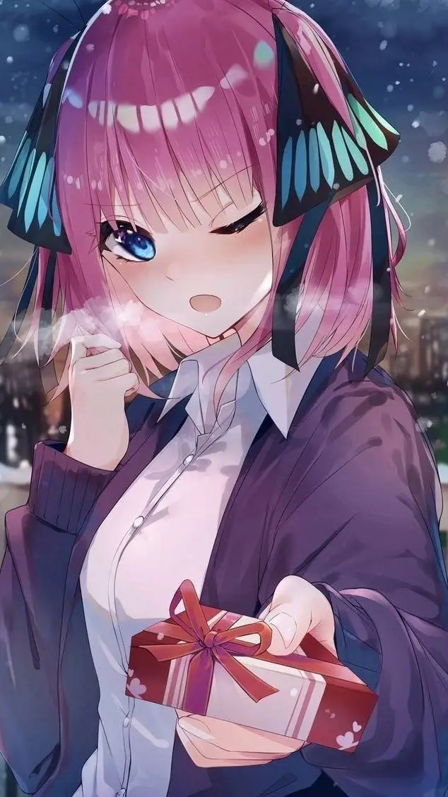 ai character: [Nino Nakano🦋] background
