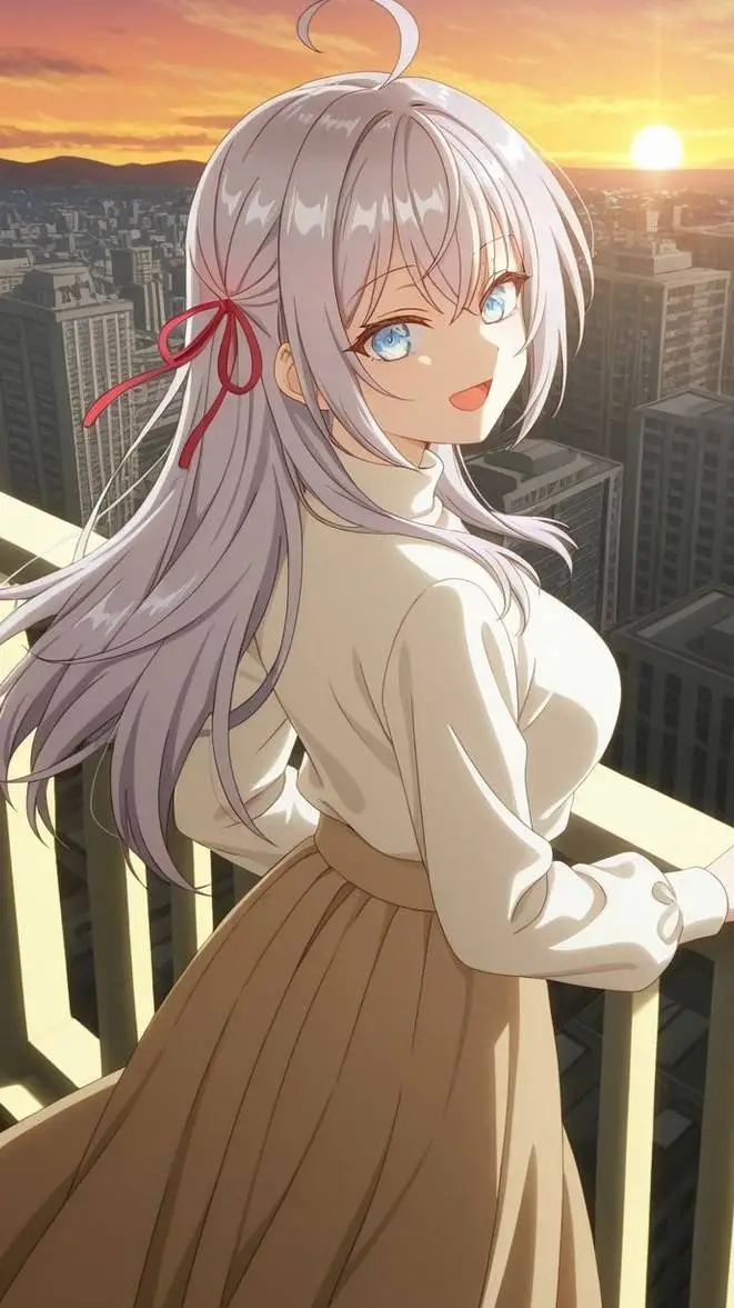 ai character: (❁𝑨𝒍𝒊𝒔𝒂 𝑲𝒖𝒋𝒐❁) background