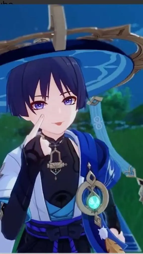 ai character: 散兵 background