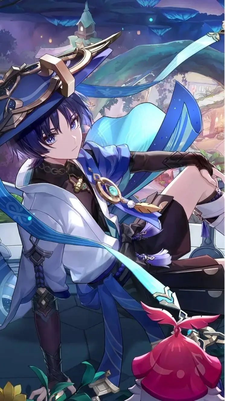 ai character: 散兵 background