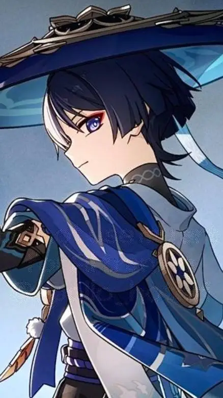 ai character: 散兵 background