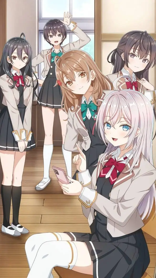 ai character: roshidere  background