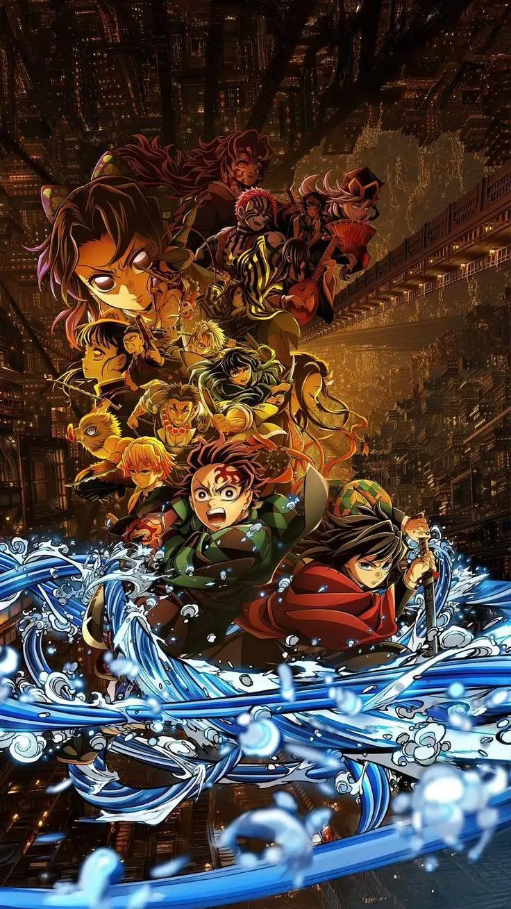 ai character: Demon slayer background