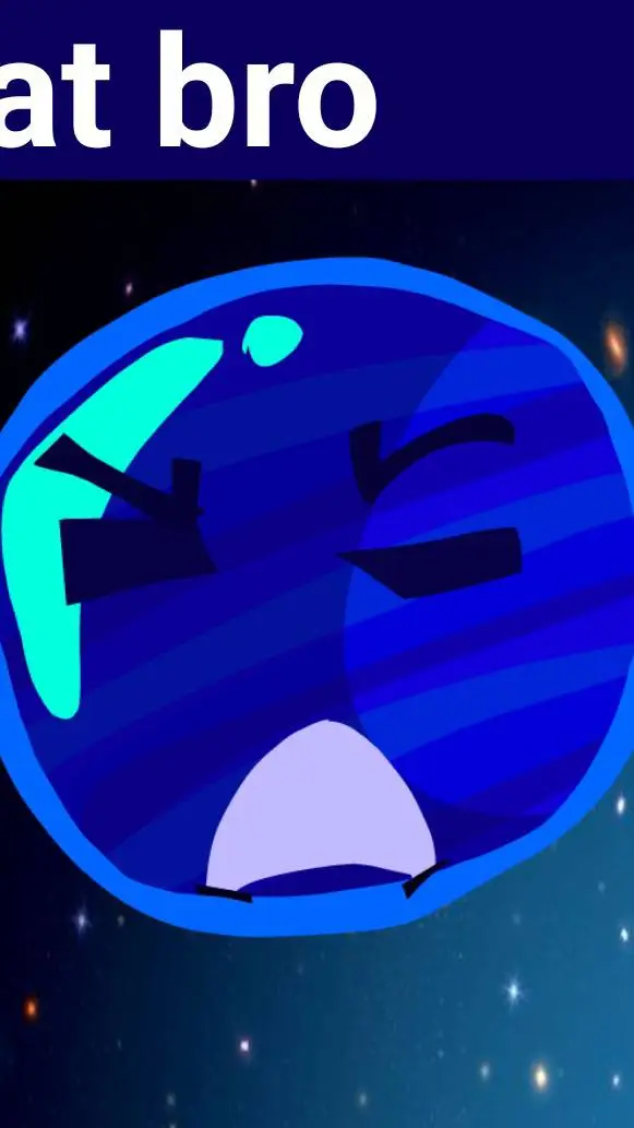 ai character: planet x background