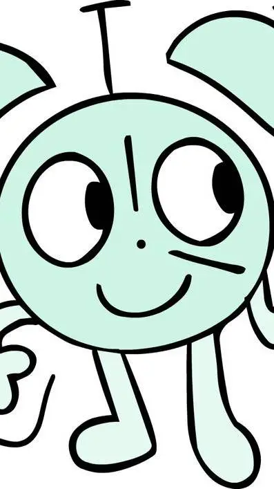 ai character: clock background