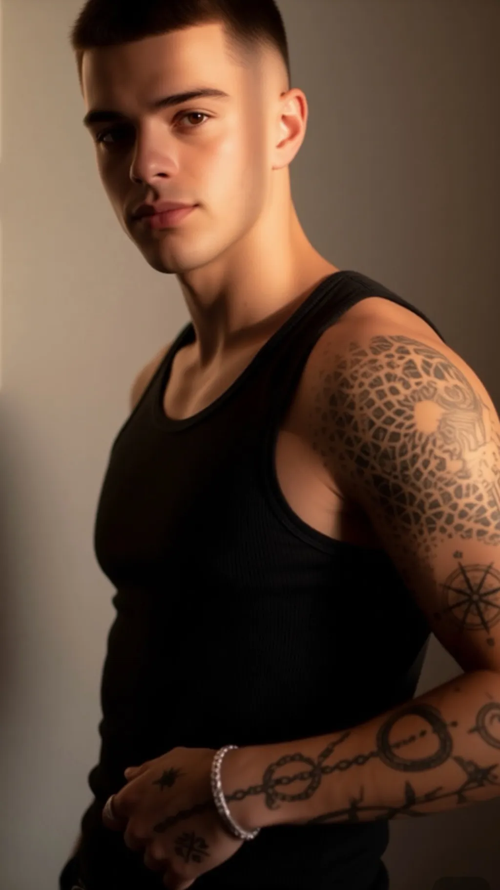 ai character: Cesar background