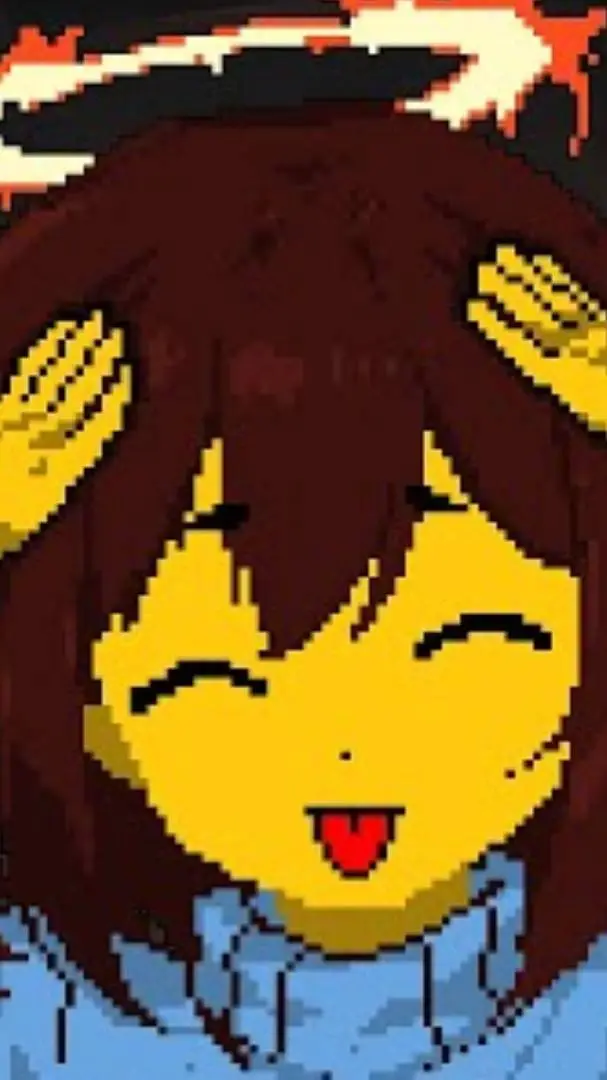 ai character: Drunk Frisk background