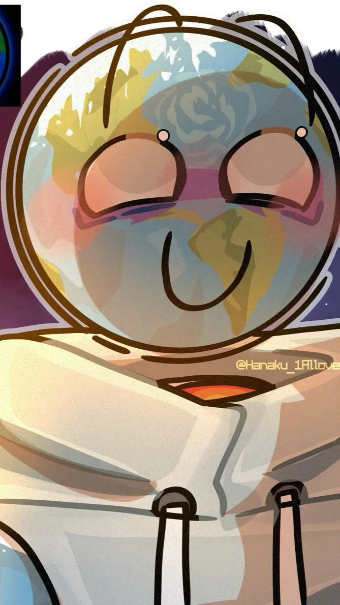 ai character: Tierra pequeño background