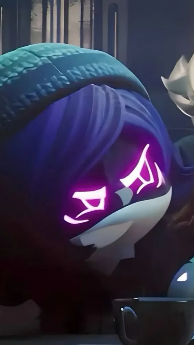 ai character: UZI background