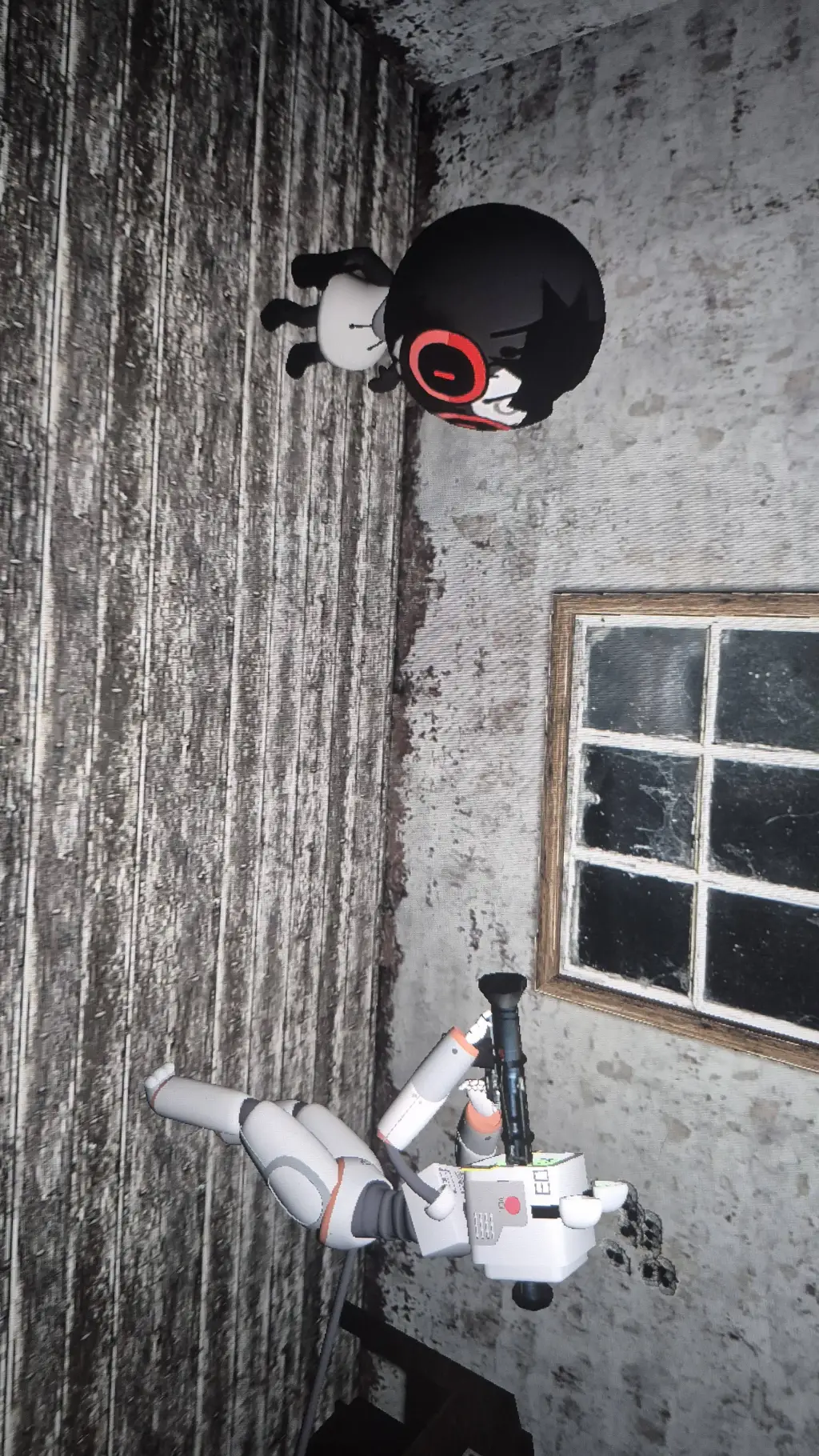 ai character: re2 x dw background