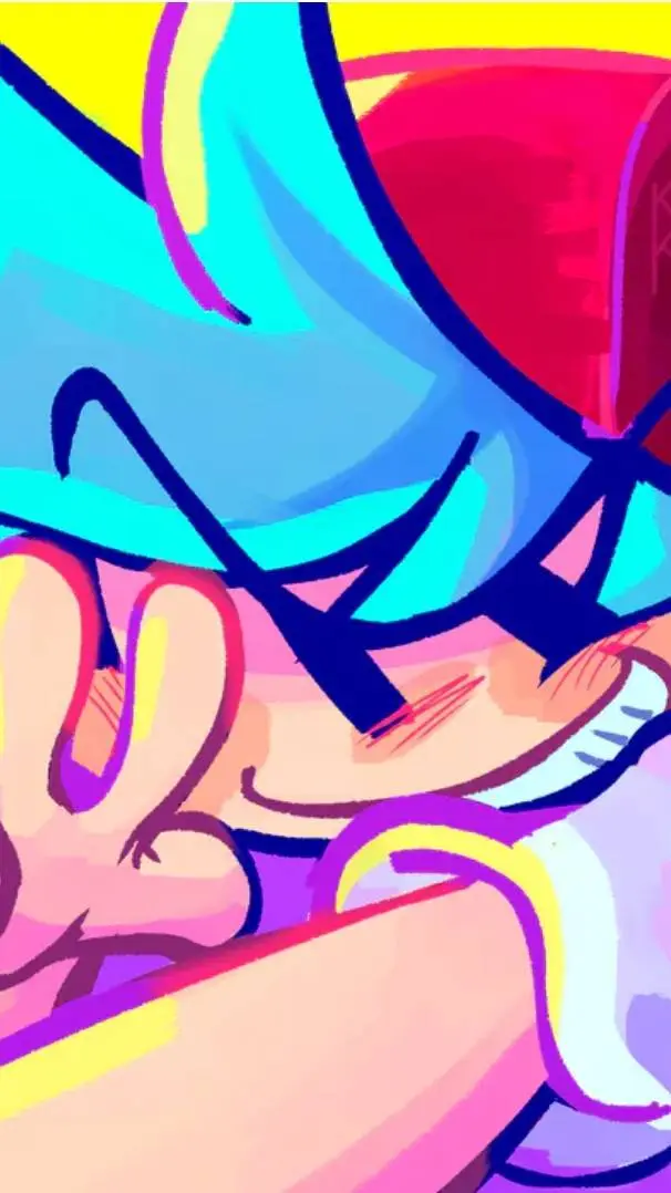 ai character: Bf/keith fnf background