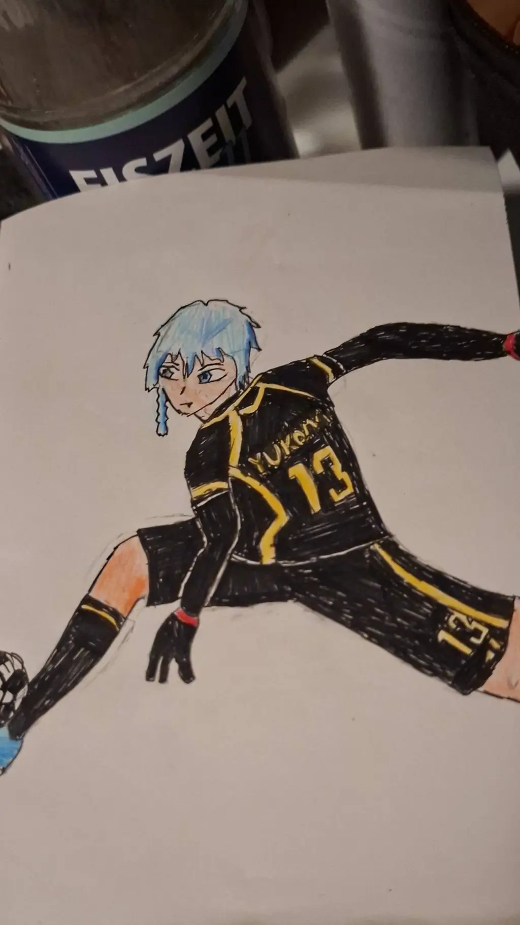 ai character: yukoma background