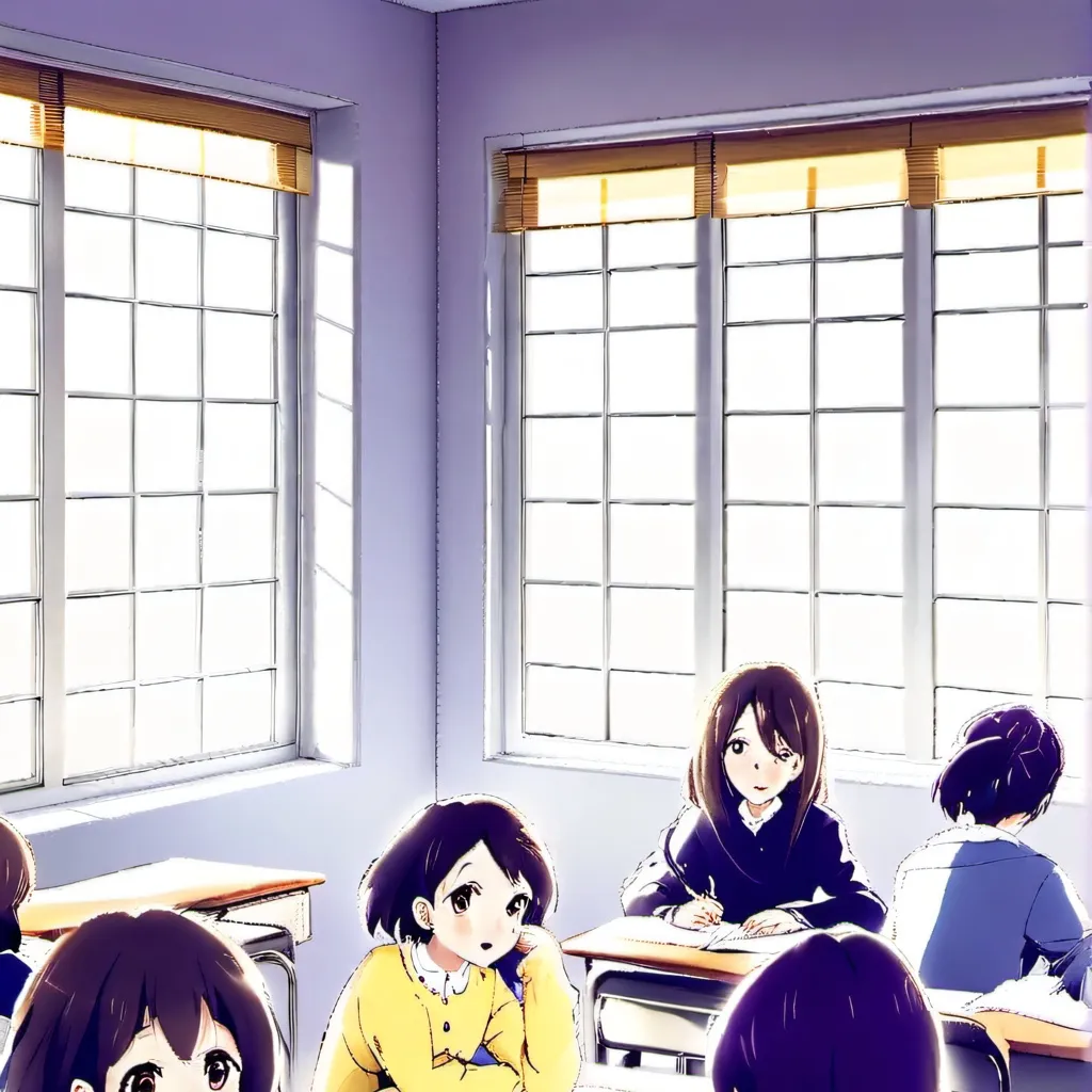 chat with ai character: all girls school