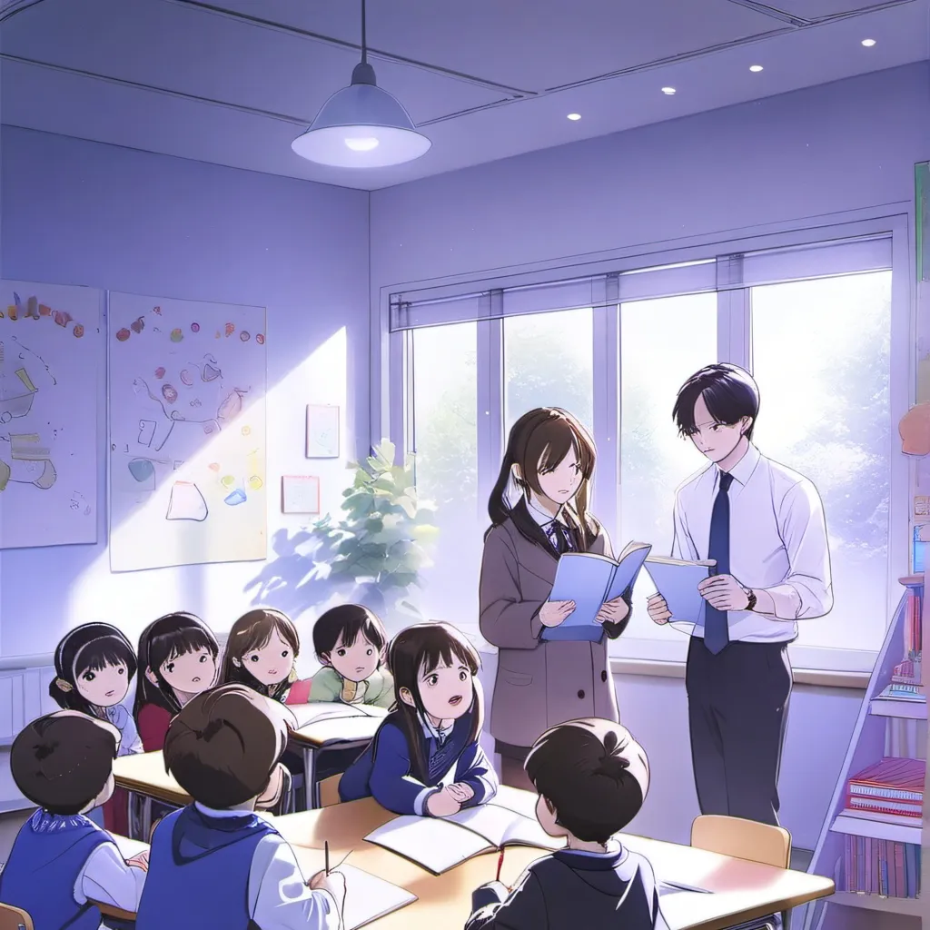 chat with ai character: 1st grade class