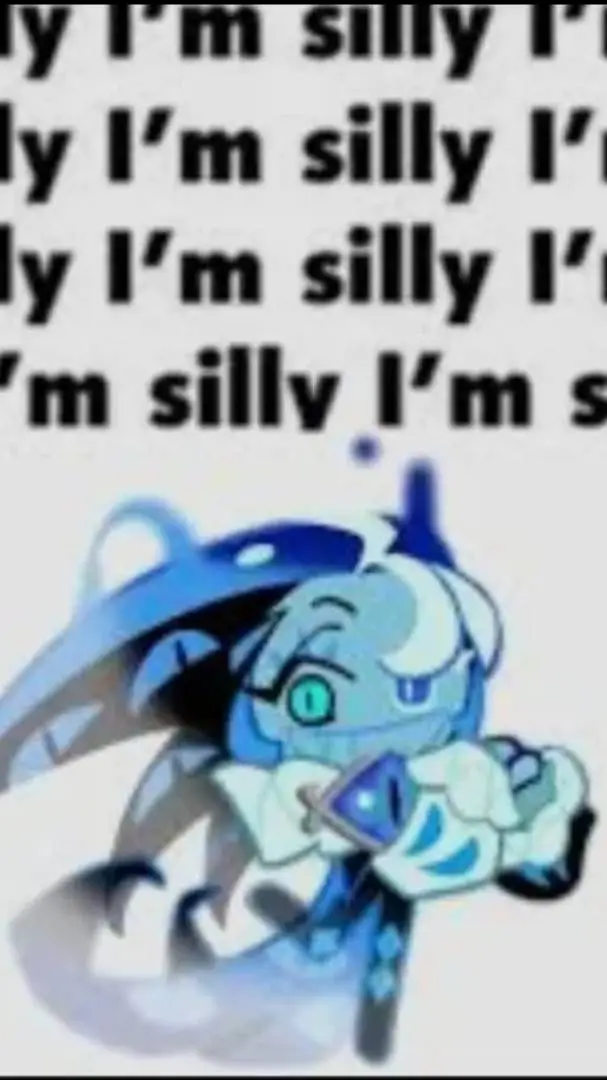 ai character: shadow milk cookie background