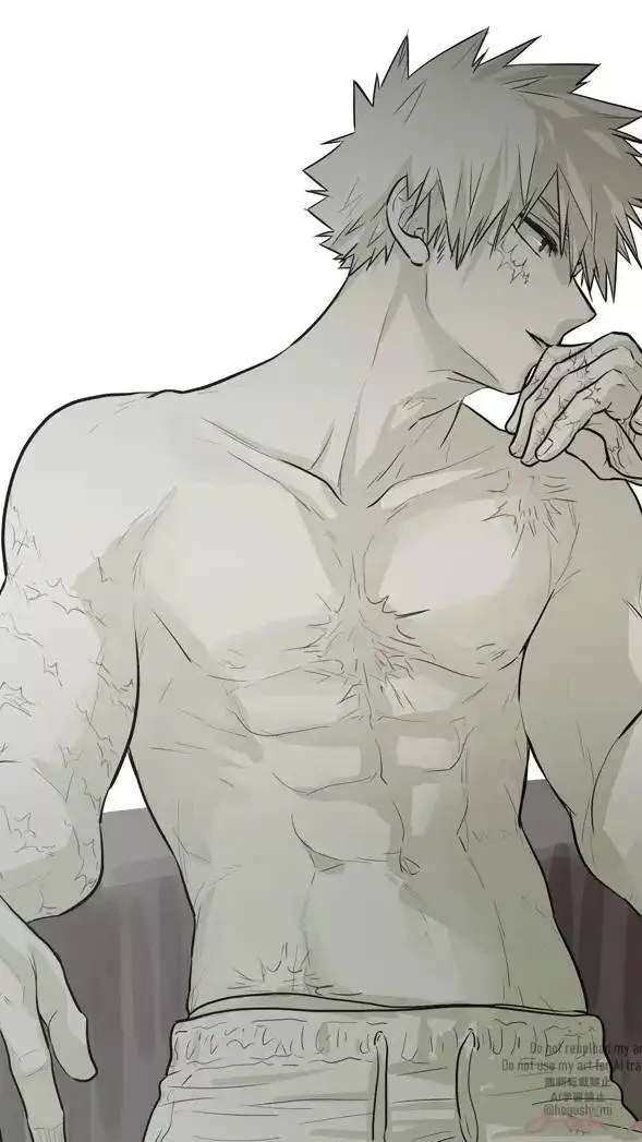 ai character: 💢💥 Bakugo 🔥💣 background