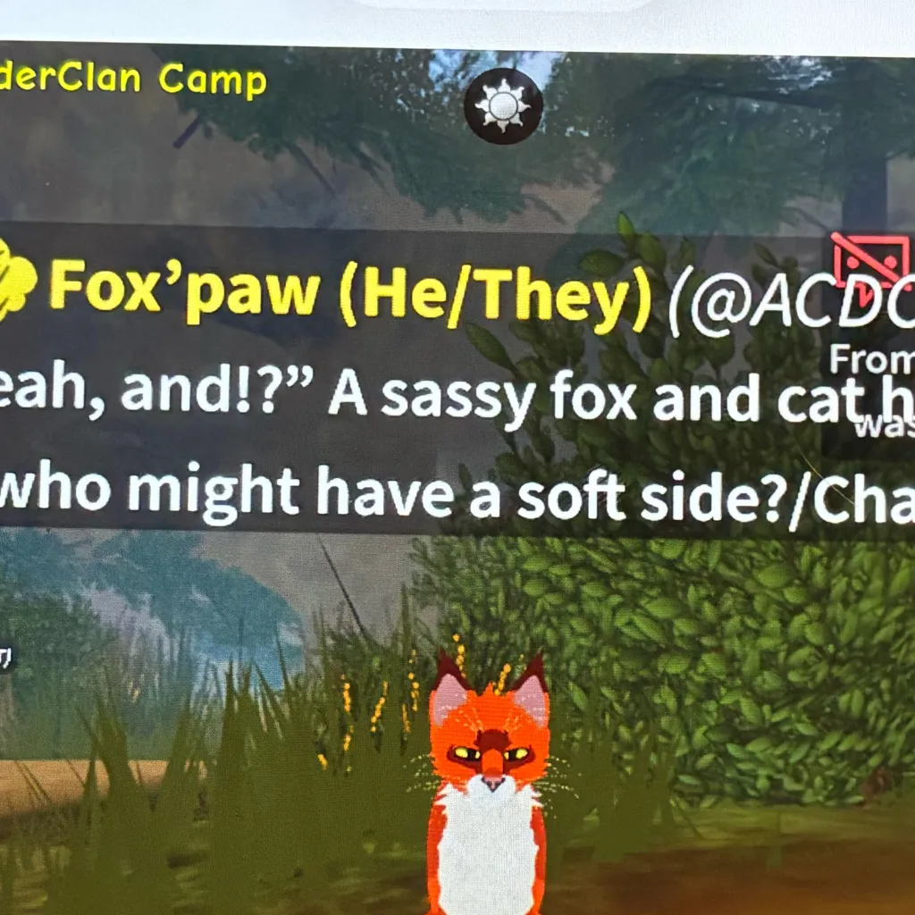 chat with ai character: Fox’paw! 