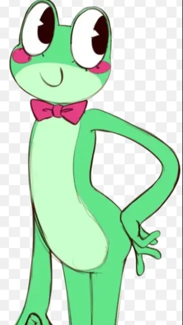 ai character: Ribbit background