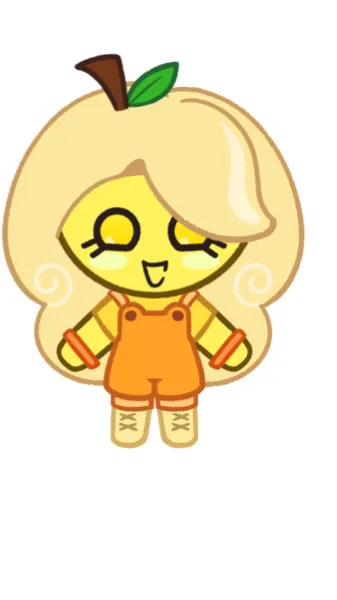 ai character: Lemoncream Cookie background