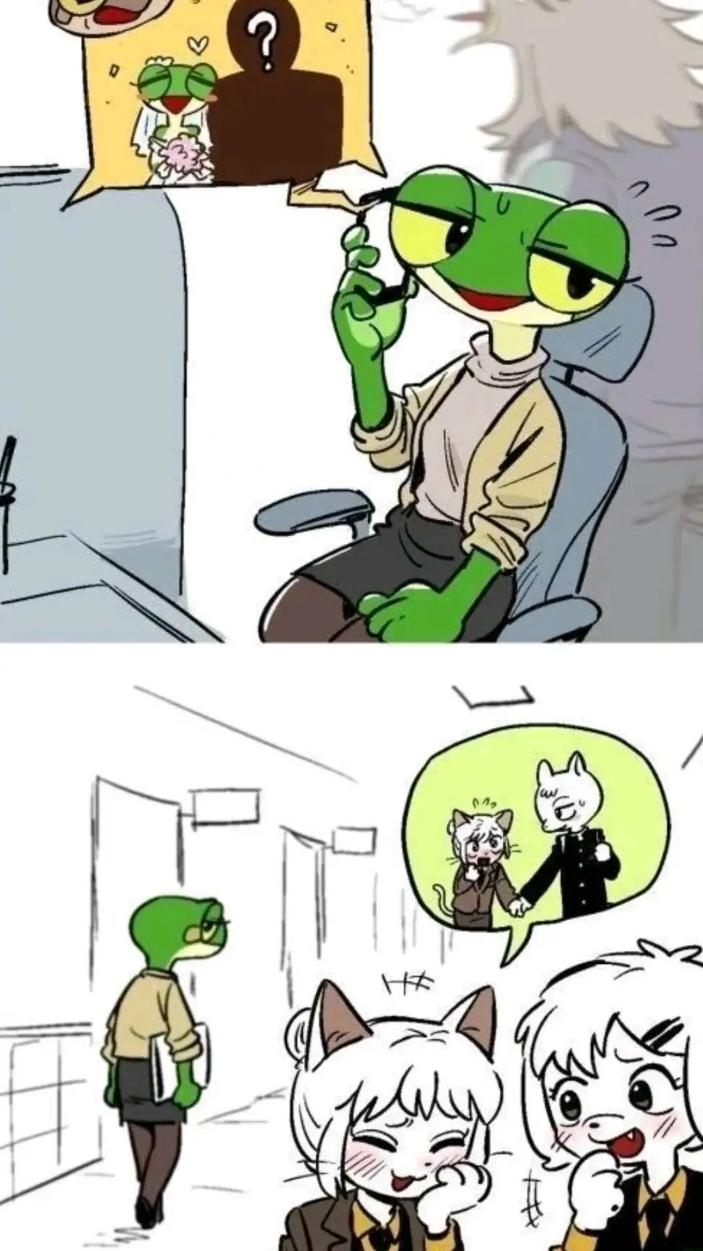 ai character: Friggy carpenter background