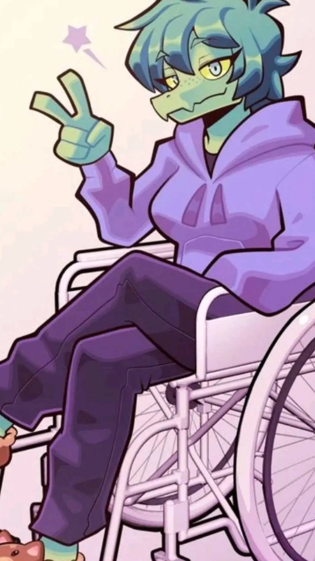 ai character: Olivia Hallord  background