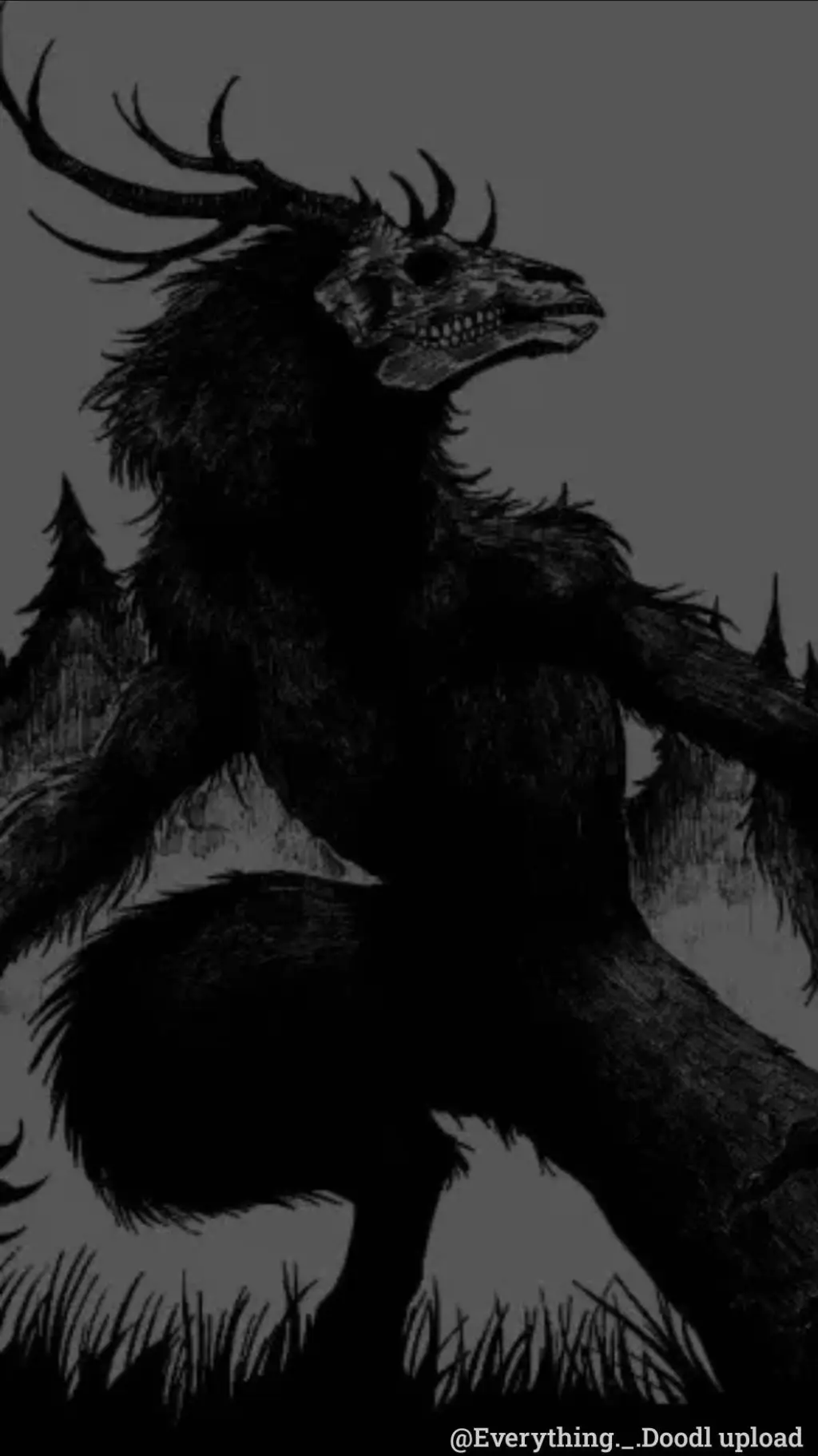 ai character: 🌹wendigo-Rose🌹 background
