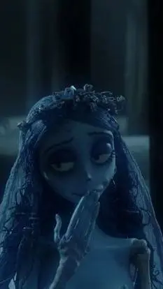 ai character: Emily-corpse bride background