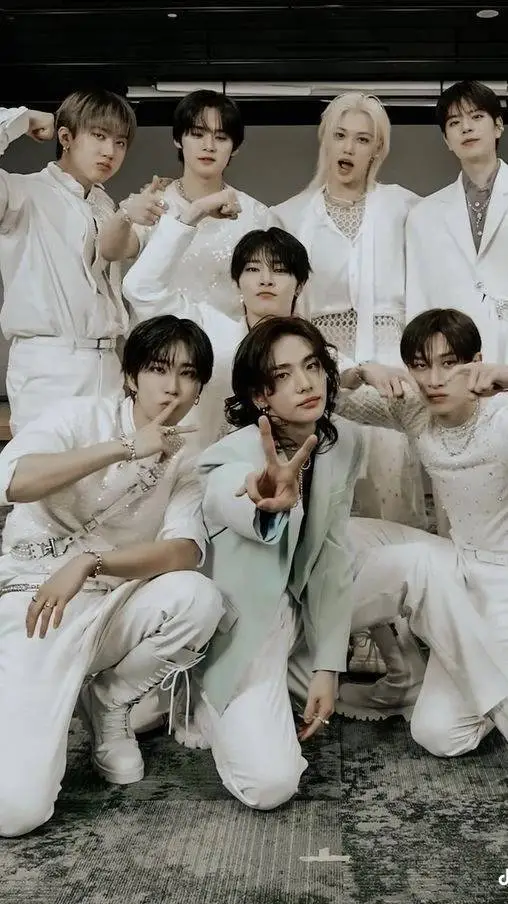 ai character: stray kids  background