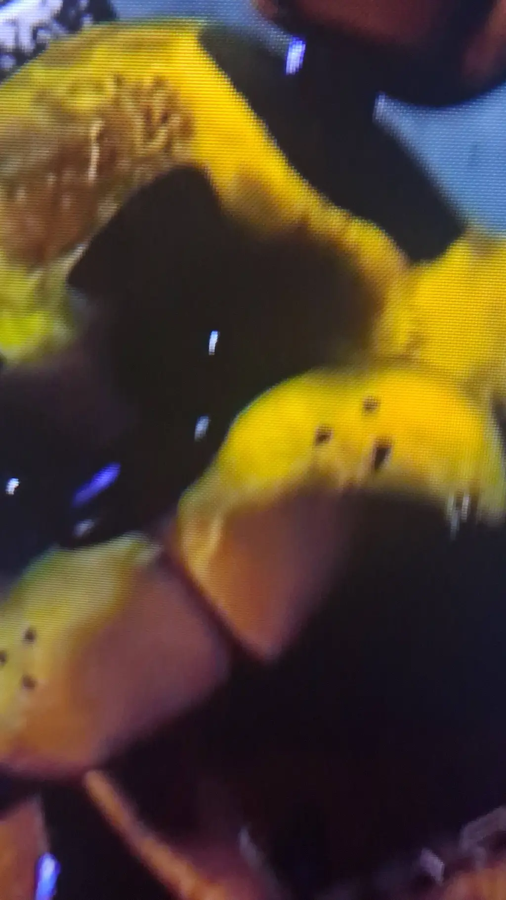 ai character: Golden Freddy  background