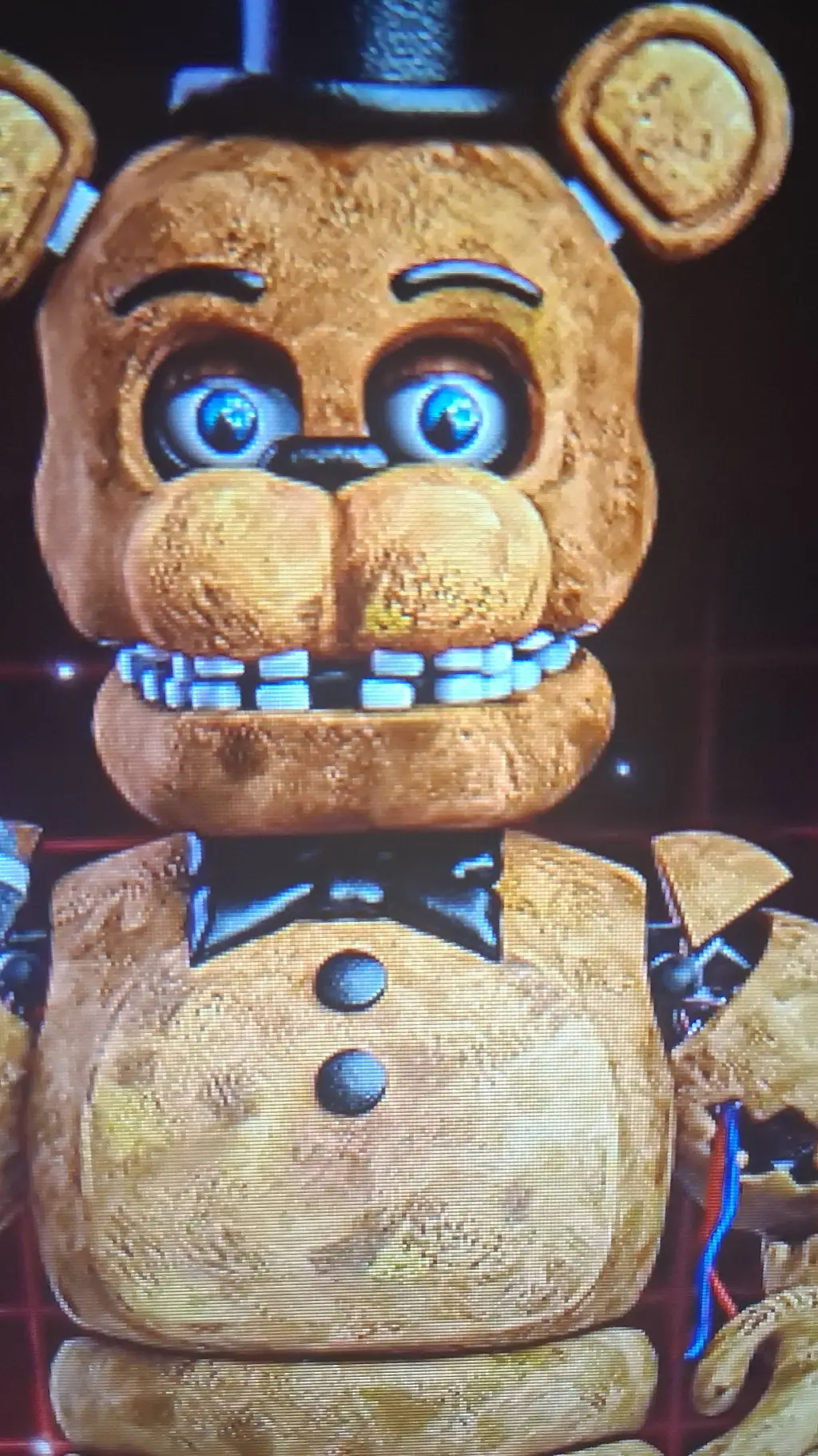 ai character: withered freddy background